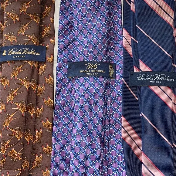 👔BROOKS BROTHERS TIES (3) - Picture 8 of 8